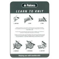 LTK Learn to Knit Leaflet